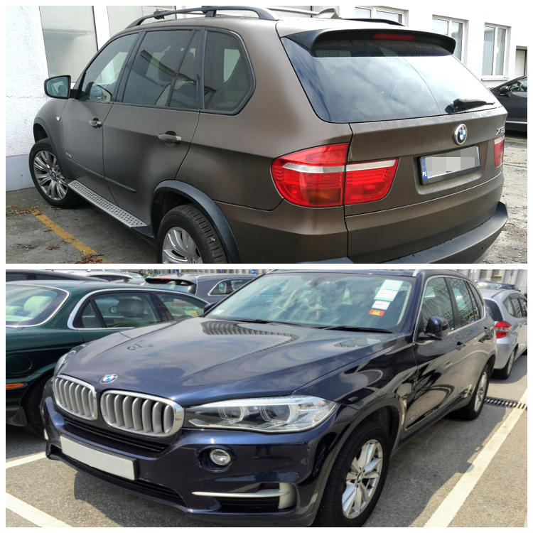 BMW X5 E70 i F15 - Cena wymiany tarcz hamulcowych