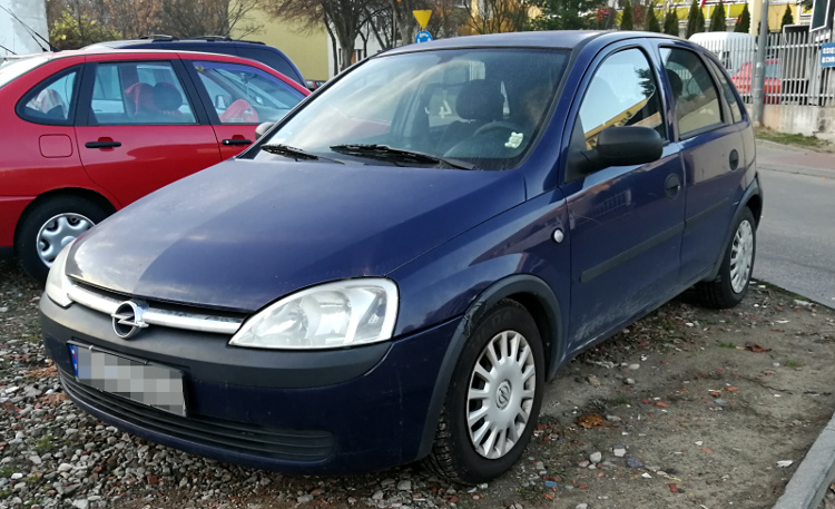 Opel Corsa C -  Cena wymiany filtra powietrza