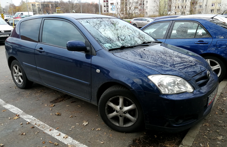 Toyota Corolla IX - Cena wymiany płynu chłodniczego