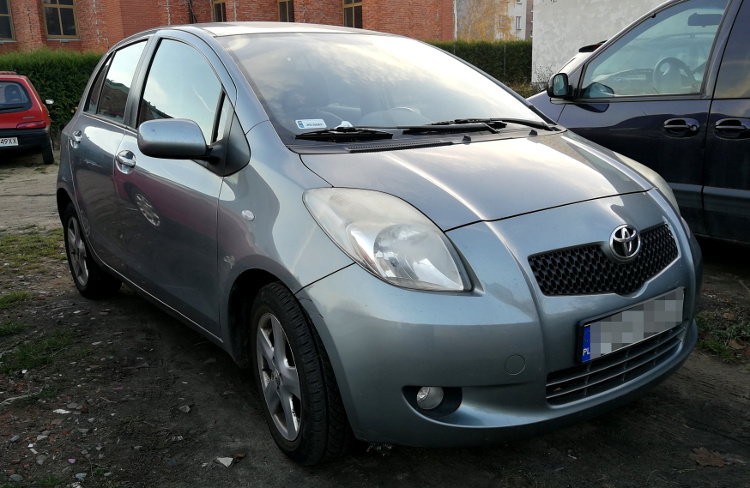Toyota Yaris II - Cena wymiany płynu chłodniczego