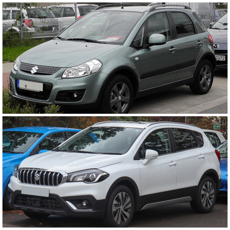 Suzuki SX4 I i II - Cena wymiany tarcz hamulcowych