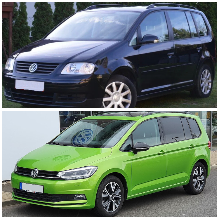 cena wymiany rozrządu w Volkswagen Touran II i III