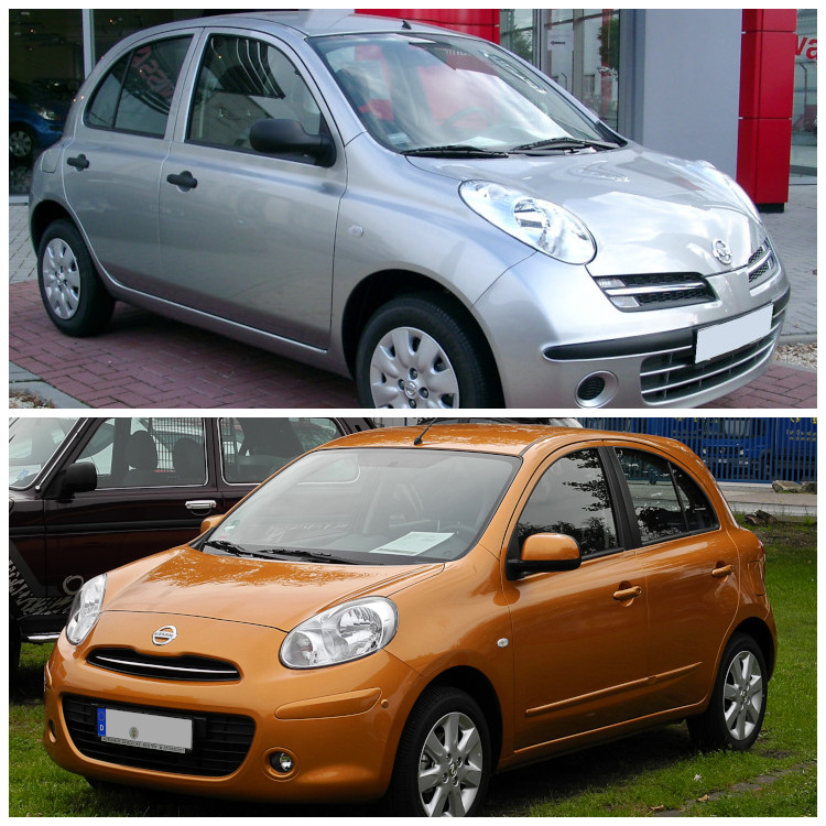cena wymiany rozrządu w Nissan Micra III i IV