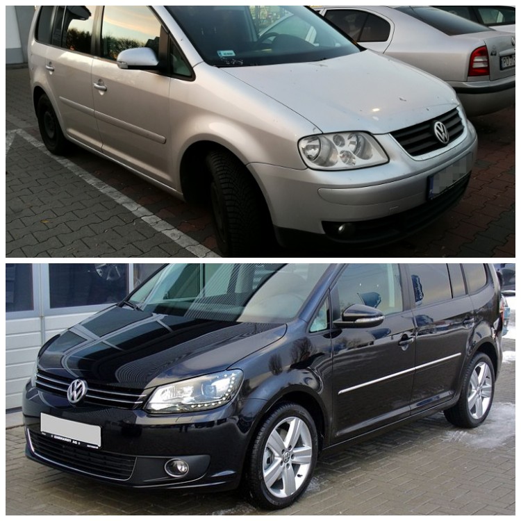vw touran cena wymiany tlumika koncowego