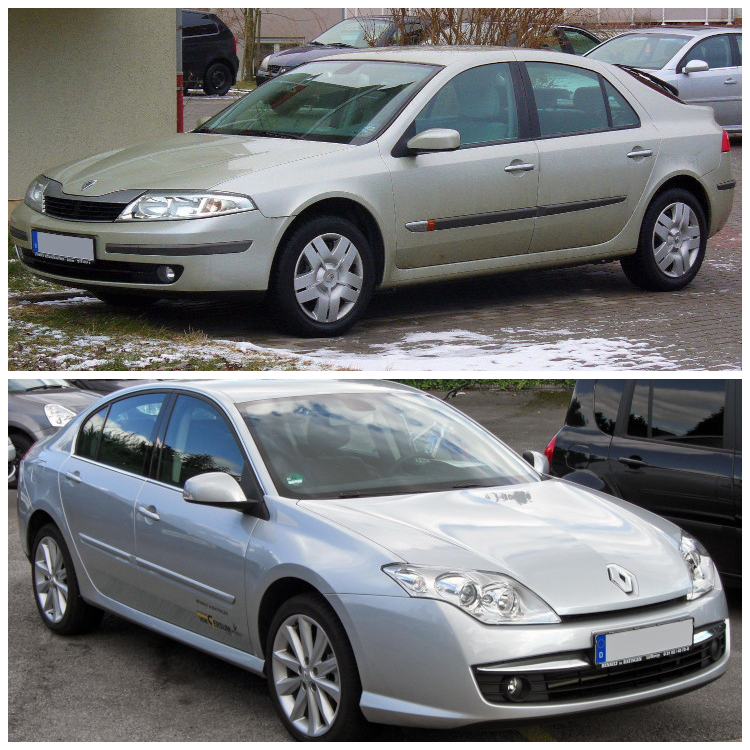 cena wymiany rozrządu w Renault Laguna II i III