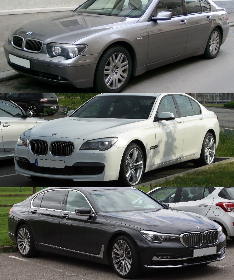 BMW Serii 7 E65, F01 i G11 - Cena wymiany klocków hamulcowych