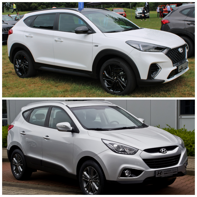 Hyundai Tucson I i ix35 - Cena wymiany klocków hamulcowych