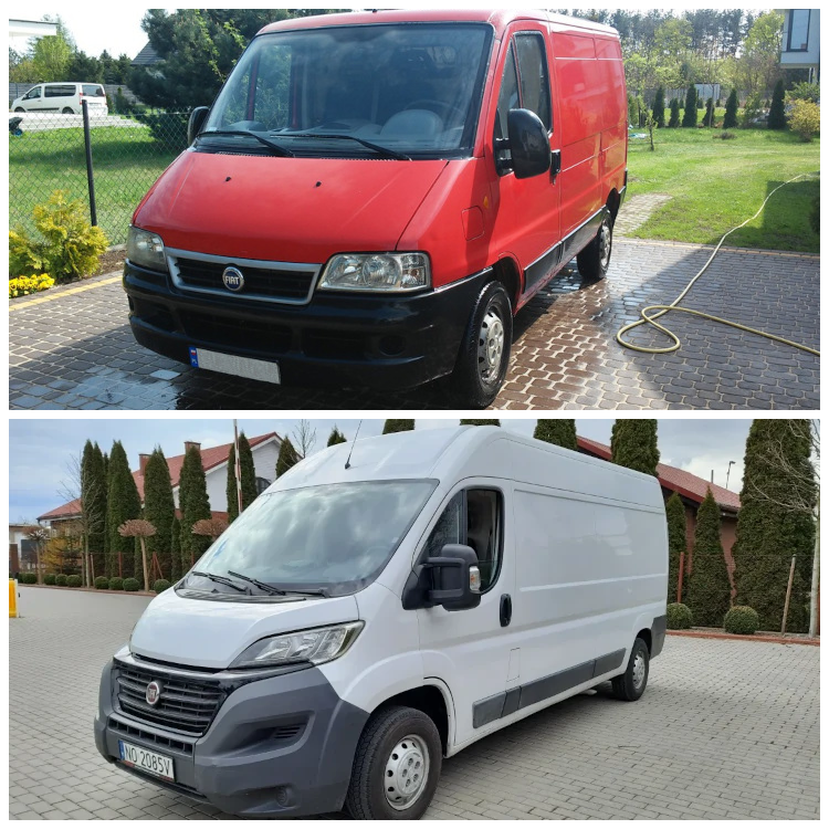 Fiat Ducato II i IV - Cena wymiany klocków hamulcowych