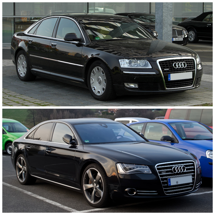 Audi A8 D3 i D4 - Cena wymiany tarcz hamulcowych