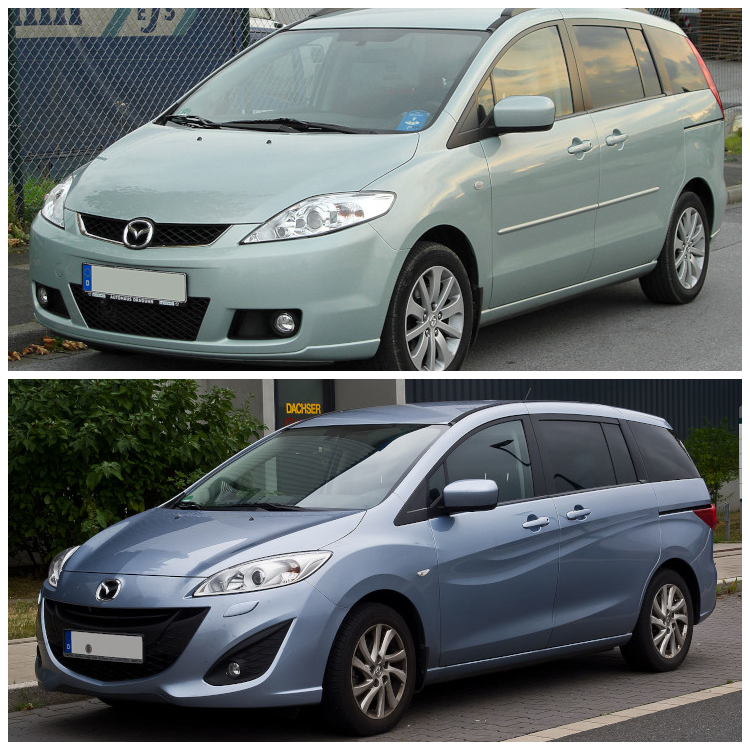 Mazda 5 I i II - Cena wymiany tarcz hamulcowych